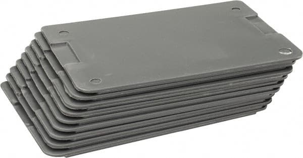 Durham - 3" High, Gray Bin Divider - Use with 119-95 - Benchmark Tooling