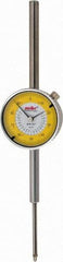 Value Collection - 2" Range, 0-100 Dial Reading, 0.001" Graduation Dial Drop Indicator - 2-9/32" Dial, Revolution Counter - Benchmark Tooling