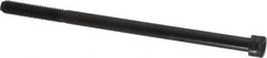 Made in USA - 5/16-18 UNC Hex Socket Drive, Socket Cap Screw - Alloy Steel, Black Oxide Finish, Partially Threaded, 5-1/2" Length Under Head - Benchmark Tooling