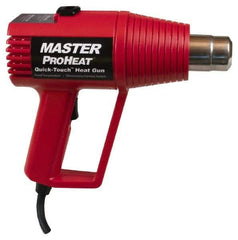 Master Appliance - 1,000°F Heat Setting, 16 CFM Air Flow, Heat Gun - 120 Volts, 11 Amps, 1,300 Watts, 6' Cord Length - Benchmark Tooling