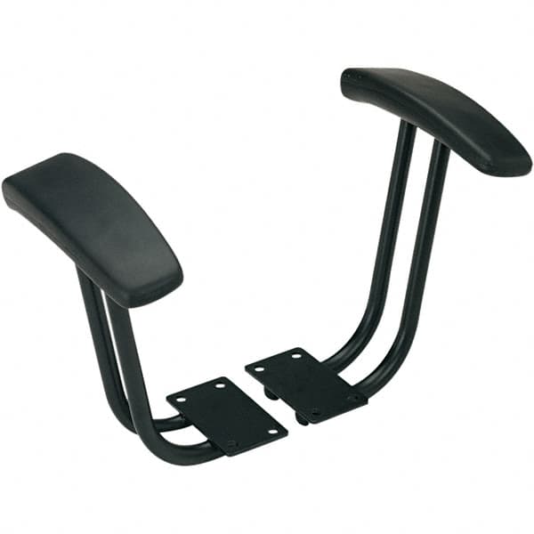 ALERA - Black Fixed Arm Kit - For Alera Interval, Essentia Series Chairs & Stools - Benchmark Tooling