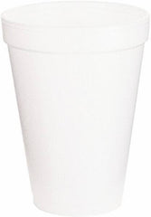 DART - Foam Drink Cups, 12 oz, 1000/Carton - White - Benchmark Tooling