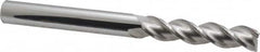 Accupro - 9/16", 3 Flute, Single End, Solid Carbide, 0.025" Corner Radius End Mill - 6" OAL, 40° Helix, Right Hand Flute, 2-1/2" LOC, Right Hand Cut - Benchmark Tooling