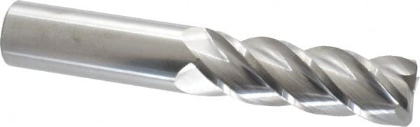 Accupro - 1" Diam 4 Flute Solid Carbide 0.06" Corner Radius End Mill - Benchmark Tooling