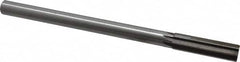 Interstate - 0.632" High Speed Steel Chucking Reamer - Straight Flute, 9/16" Straight Shank, 2-1/4" Flute Length, 9" OAL - Benchmark Tooling