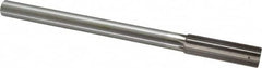 Interstate - 0.759" High Speed Steel Chucking Reamer - Straight Flute, 5/8" Straight Shank, 2-1/2" Flute Length, 9-1/2" OAL - Benchmark Tooling