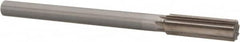 Interstate - 0.763" High Speed Steel Chucking Reamer - Straight Flute, 5/8" Straight Shank, 2-1/2" Flute Length, 9-1/2" OAL - Benchmark Tooling