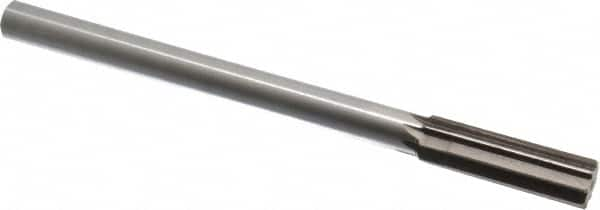 Interstate - 0.769" High Speed Steel Chucking Reamer - Straight Flute, 5/8" Straight Shank, 2-1/2" Flute Length, 9-1/2" OAL - Benchmark Tooling