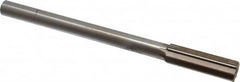 Interstate - 0.779" High Speed Steel Chucking Reamer - Straight Flute, 5/8" Straight Shank, 2-1/2" Flute Length, 9-1/2" OAL - Benchmark Tooling