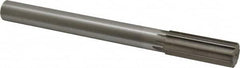 Interstate - 1" High Speed Steel Chucking Reamer - Straight Flute, 7/8" Straight Shank, 2-3/4" Flute Length, 10-1/2" OAL - Benchmark Tooling