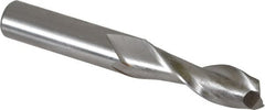 Onsrud - 1/2" Cutting Diam x 1-1/2" Length of Cut, 2 Flute, Upcut Spiral Router Bit - Uncoated, Right Hand Cut, High Speed Steel, 3-1/2" OAL x 1/2" Shank Diam, Double Edge, 19 to 32° Helix Angle - Benchmark Tooling