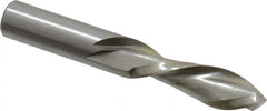 Onsrud - 1/2" Cutting Diam x 1-1/2" Length of Cut, 2 Flute, Downcut Spiral Router Bit - Uncoated, Right Hand Cut, High Speed Steel, 3-1/2" OAL x 1/2" Shank Diam, Double Edge, 19 to 32° Helix Angle - Benchmark Tooling