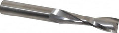 Onsrud - 1/2" Cutting Diam x 1-3/4" Length of Cut, 2 Flute, Upcut Spiral Router Bit - Uncoated, Right Hand Cut, Solid Carbide, 4" OAL x 1/2" Shank Diam, Double Edge, 22° Helix Angle - Benchmark Tooling