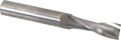 Onsrud - 5/8" Cutting Diam x 1-3/4" Length of Cut, 2 Flute, Upcut Spiral Router Bit - Uncoated, Right Hand Cut, Solid Carbide, 5" OAL x 5/8" Shank Diam, Double Edge, 22° Helix Angle - Benchmark Tooling