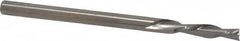 Onsrud - 1/8" Cutting Diam x 1/2" Length of Cut, 2 Flute, Downcut Spiral Router Bit - Uncoated, Right Hand Cut, Solid Carbide, 2" OAL x 1/8" Shank Diam, Double Edge, 30° Helix Angle - Benchmark Tooling