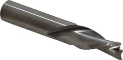 Onsrud - 1/2" Cutting Diam x 1-1/8" Length of Cut, 2 Flute, Downcut Spiral Router Bit - Uncoated, Right Hand Cut, Solid Carbide, 3" OAL x 1/2" Shank Diam, Double Edge, 30° Helix Angle - Benchmark Tooling