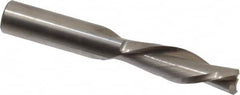 Onsrud - 1/2" Cutting Diam x 1-5/8" Length of Cut, 2 Flute, Downcut Spiral Router Bit - Uncoated, Right Hand Cut, Solid Carbide, 3-1/2" OAL x 1/2" Shank Diam, Double Edge, 30° Helix Angle - Benchmark Tooling