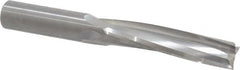 Onsrud - 3/4" Cutting Diam x 3-1/8" Length of Cut, 3 Flute, Upcut Spiral Router Bit - Uncoated, Right Hand Cut, Solid Carbide, 6" OAL x 3/4" Shank Diam, Three Edge, 10° Helix Angle - Benchmark Tooling