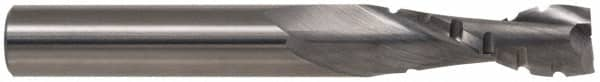 Onsrud - 1/2" Cutting Diam x 1-1/8" Length of Cut, 2 Flute, Upcut Spiral Router Bit - Uncoated, Right Hand Cut, Solid Carbide, 3" OAL x 1/2" Shank Diam, Chipbreaker, 30° Helix Angle - Benchmark Tooling