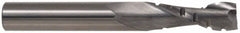 Onsrud - 3/8" Cutting Diam x 1-1/8" Length of Cut, 2 Flute, Upcut Spiral Router Bit - Uncoated, Right Hand Cut, Solid Carbide, 3" OAL x 3/8" Shank Diam, Chipbreaker, 30° Helix Angle - Benchmark Tooling