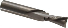 Onsrud - 1/2" Cutting Diam x 1-1/8" Length of Cut, 2 Flute, Downcut Spiral Router Bit - Uncoated, Right Hand Cut, Solid Carbide, 3" OAL x 1/2" Shank Diam, Chipbreaker, 30° Helix Angle - Benchmark Tooling