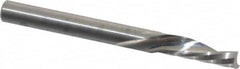 Onsrud - 3/16" Cutting Diam x 5/8" Length of Cut, 1 Flute, Downcut Spiral Router Bit - Uncoated, Right Hand Cut, Solid Carbide, 2" OAL x 3/16" Shank Diam, Single Edge, 21° Helix Angle - Benchmark Tooling