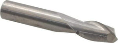 Onsrud - 1/2" Cutting Diam x 7/8" Length of Cut, 2 Flute, Upcut Spiral Router Bit - Uncoated, Right Hand Cut, Solid Carbide, 3" OAL x 1/2" Shank Diam, Bottom-Surfacing, 30° Helix Angle - Benchmark Tooling