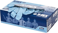 SHOWA - Size XL, 4 mil, Industrial Grade, Powdered Nitrile Disposable Gloves - Exact Industrial Supply