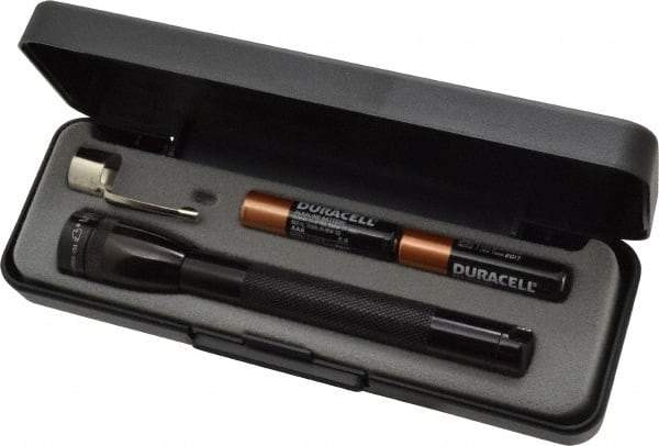 Mag-Lite - Krypton Bulb, 9 Lumens, Mini Flashlight - Black Aluminum Body, 2 AAA Alkaline Batteries Included - Benchmark Tooling