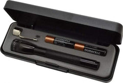 Mag-Lite - Krypton Bulb, 9 Lumens, Mini Flashlight - Black Aluminum Body, 2 AAA Alkaline Batteries Included - Benchmark Tooling