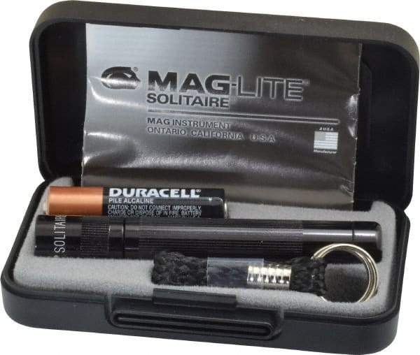 Mag-Lite - Krypton Bulb, Mini Flashlight - Black Aluminum Body, 1 AAA Alkaline Battery Included - Benchmark Tooling