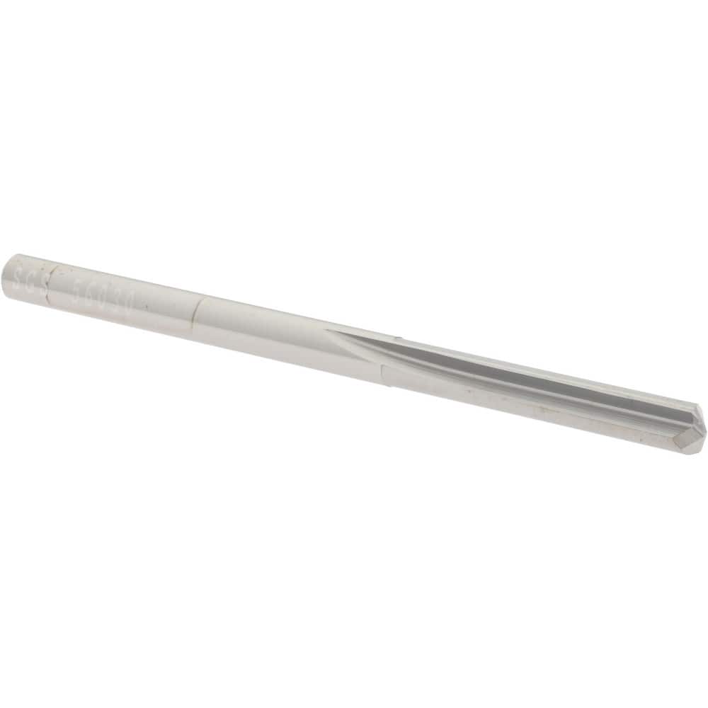 Die Drill Bit: 0.1285″ Dia, 140 °, Solid Carbide Uncoated, 15/16″ Flute, 1-15/16″ OAL, Series 106