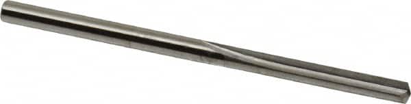 SGS - #35, 0.11", 140° Point, Solid Carbide Straight Flute Drill Bit - Benchmark Tooling