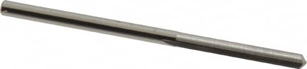 SGS - #39, 0.0995", 140° Point, Solid Carbide Straight Flute Drill Bit - Benchmark Tooling