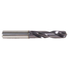 DORMER - #8 140° Spiral Flute Solid Carbide Screw Machine Drill Bit - Benchmark Tooling