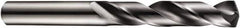 DORMER - 17/32" 140° Solid Carbide Jobber Drill - TiAlN Finish, Right Hand Cut, Spiral Flute, Straight Shank, 124mm OAL, Four Facet Split Point - Benchmark Tooling