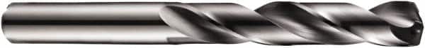 DORMER - 16.5mm 140° Solid Carbide Jobber Drill - TiAlN Finish, Right Hand Cut, Straight Shank, 143mm OAL, Four Facet Split Point - Benchmark Tooling