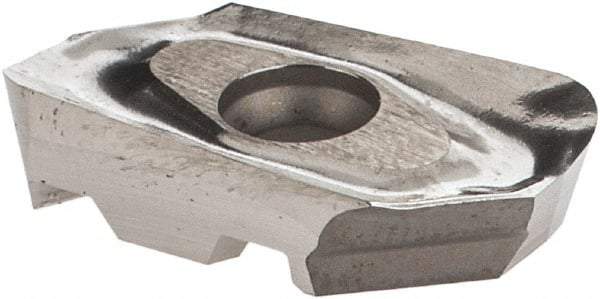 Iscar - HM90 AXCR150525 P Grade IC28 Carbide Milling Insert - Uncoated, 0.197" Thick, 2.5mm Corner Radius - Benchmark Tooling