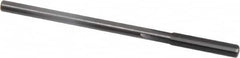 Made in USA - 1/8" Solid Carbide 4 Flute Chucking Reamer - Straight Flute, 0.1099" Straight Shank, 5/8" Flute Length, 2-1/4" OAL - Benchmark Tooling