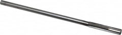 Made in USA - 0.269" Carbide-Tipped 4 Flute Chucking Reamer - Straight Flute, 15/64" Straight Shank, 1-1/2" Flute Length, 6" OAL - Benchmark Tooling