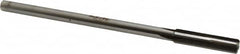 Made in USA - 0.346" Carbide-Tipped 4 Flute Chucking Reamer - Straight Flute, 9/32" Straight Shank, 1-1/2" Flute Length, 6" OAL - Benchmark Tooling