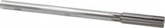 Made in USA - 0.536" Carbide-Tipped 6 Flute Chucking Reamer - Straight Flute, 7/16" Straight Shank, 2" Flute Length, 8" OAL - Benchmark Tooling