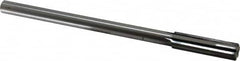 Made in USA - 0.544" Carbide-Tipped 6 Flute Chucking Reamer - Benchmark Tooling