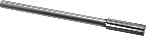 Made in USA - 0.596" Carbide-Tipped 6 Flute Chucking Reamer - Benchmark Tooling