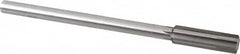 Made in USA - 0.597" Carbide-Tipped 6 Flute Chucking Reamer - Straight Flute, 7/16" Straight Shank, 2" Flute Length, 8" OAL - Benchmark Tooling