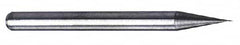 M.A. Ford - 1.8mm, 5.4mm LOC, 3mm Shank Diam, 1-1/2" OAL, 4 Flute, Solid Carbide Square End Mill - Single End, Uncoated, Spiral Flute, 30° Helix, Centercutting, Right Hand Cut, Right Hand Flute, Series 111 - Benchmark Tooling