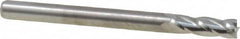 M.A. Ford - 1/8", 3/8" LOC, 1/8" Shank Diam, 1-1/2" OAL, 4 Flute, Solid Carbide Square End Mill - Single End, Uncoated, Spiral Flute, 30° Helix, Centercutting, Right Hand Cut, Right Hand Flute, Series 117 - Benchmark Tooling
