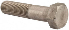 Value Collection - 1-1/2 - 6 UNC, 6-1/2" Length Under Head Hex Head Cap Screw - Partially Threaded, Grade 18-8 Stainless Steel, Uncoated, 2-1/4" Hex - Benchmark Tooling