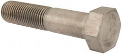 Value Collection - 1-1/2 - 6 UNC, 7" Length Under Head Hex Head Cap Screw - Partially Threaded, Grade 18-8 Stainless Steel, Uncoated, 2-1/4" Hex - Benchmark Tooling