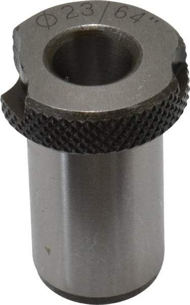 Value Collection - Type SF, 23/64" Inside Diam, Head, Slip Fixed Drill Bushing - 5/8" Body Outside Diam, 1" Length Under Head, Steel, LS-TW-2 Compatible - Benchmark Tooling